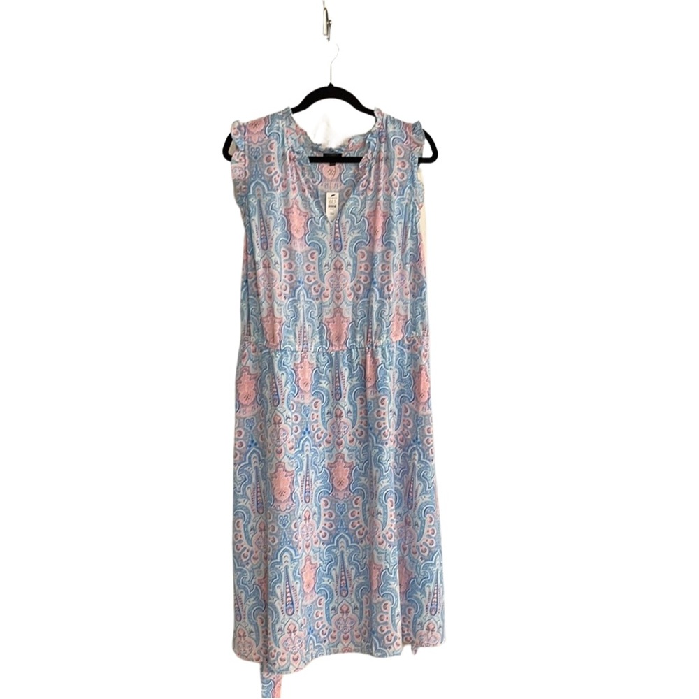 NWT - Talbots spring paisley dress